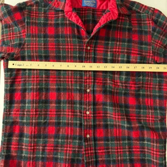 Vintage Pendleton Virgin Wool Prince Charles Tartan Women’s size Large - Picture 8 of 10
